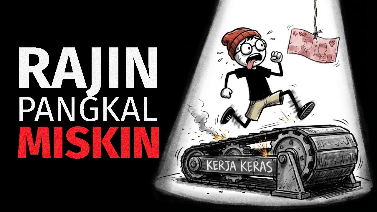 KERJA KERAS bikin KAYA? Kebohongan Influencer yang bikin lu MISKIN!