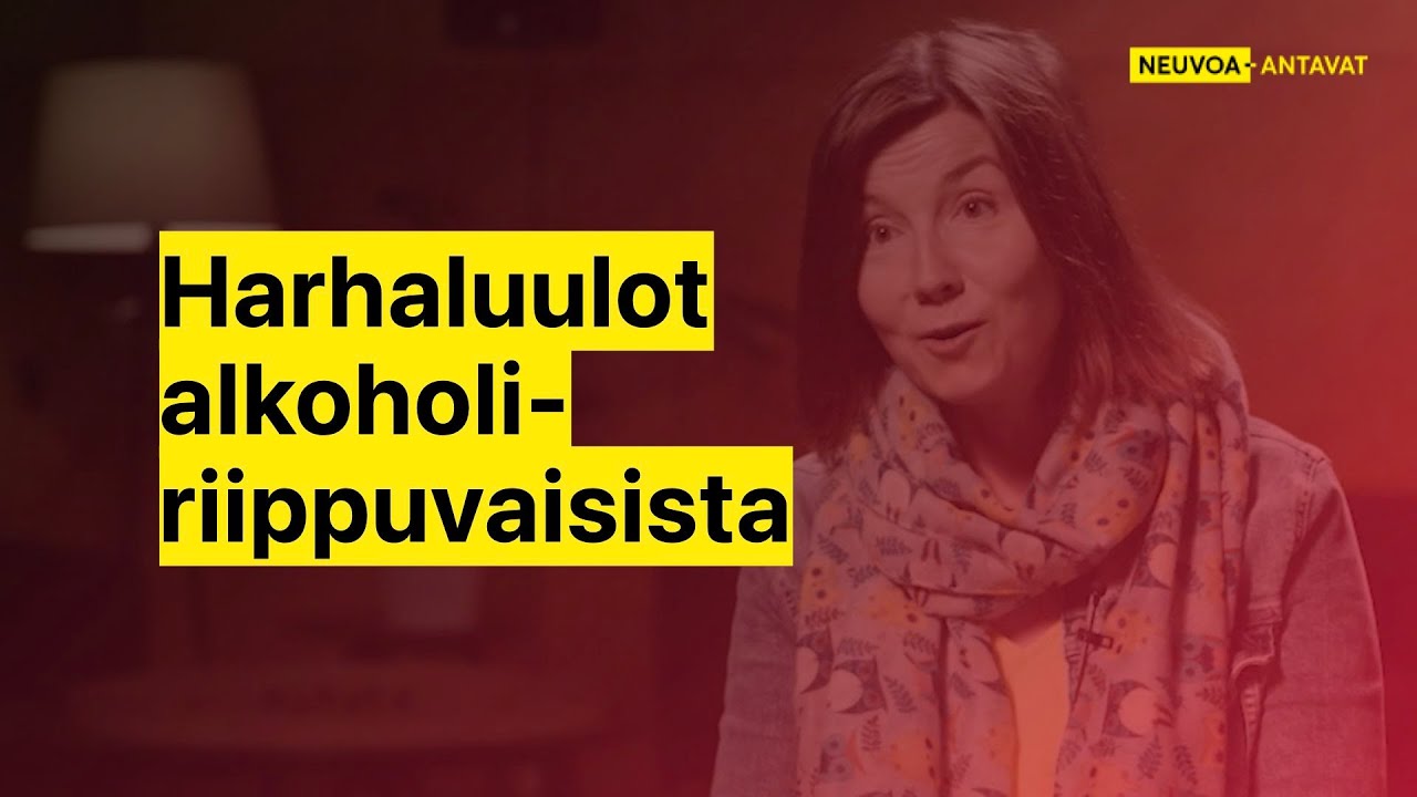 Yleiset harhaluulot alkoholismista ja alkoholiriippuvaisista