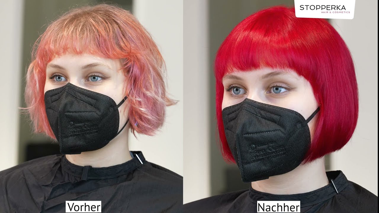 So f&auml;rbst Du Haare KNALLROT | Tipps von Friseurin Sarah