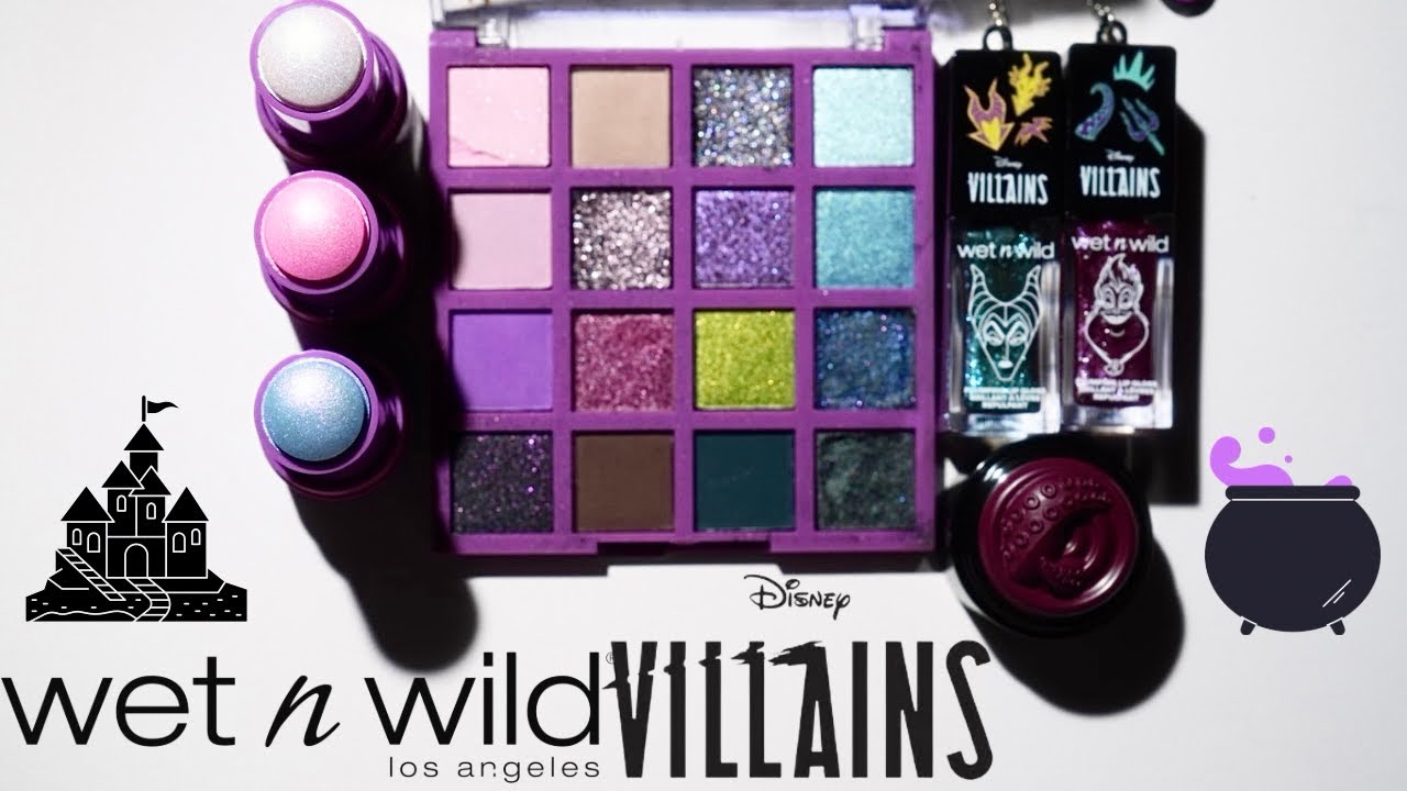 Анонс коллекции Wet n’ Wild x Disney Villains! Подробные образцы, примеры применения, образы!