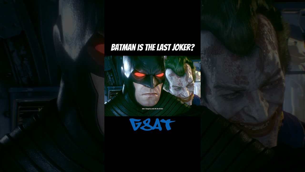 Batman is the JOKER? pt.2 #batman #batmanarkhamknight #memes #mrbeast #brainrot #usa #opm #superman
