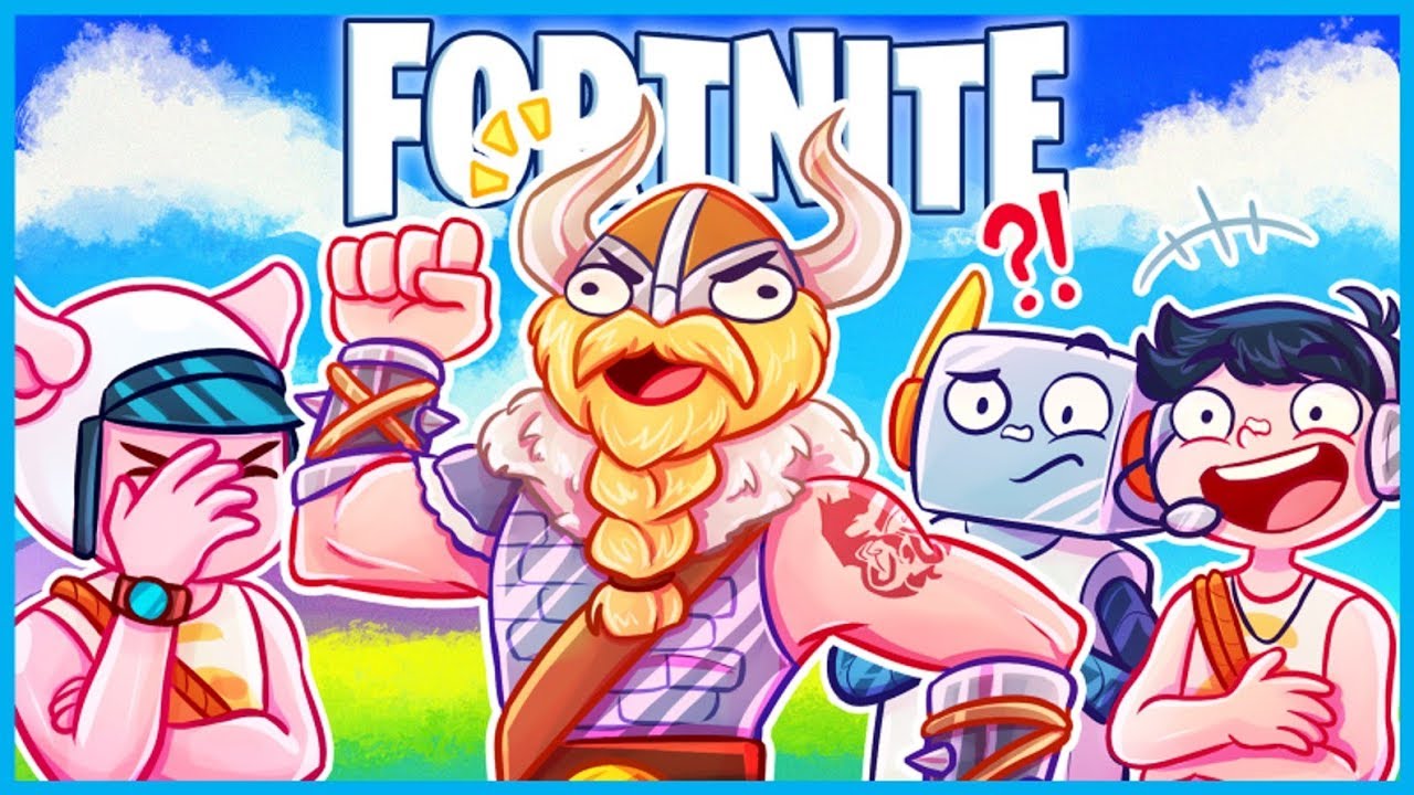 Когда твой БРАТ-ВИКИНГ присоединяется к Fortnite: Battle Royale! (Смешные моменты и неудачи Fortn...