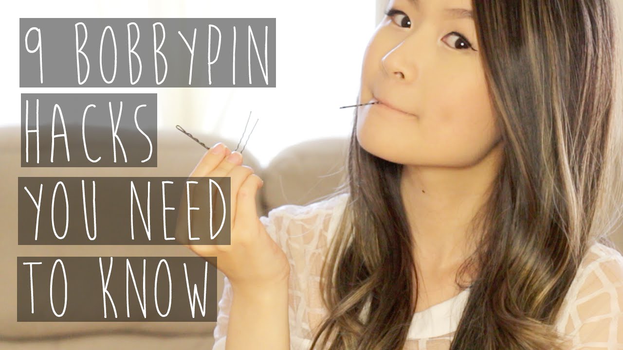 9 Bobby Pin Tips & Hacks Every Girl with Thick Hair Should Know | Eva Chung