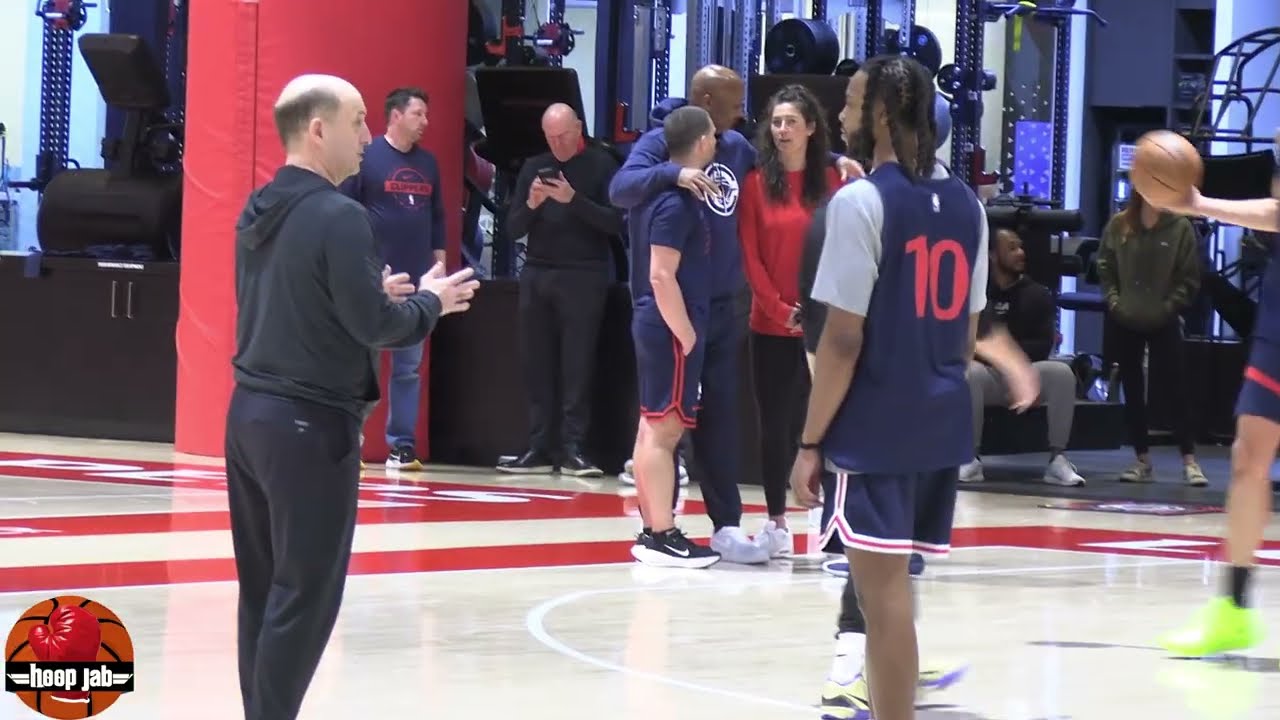 Darius Garland & Ben Mathurin At Their First Clippers Practice. HoopJab NBA