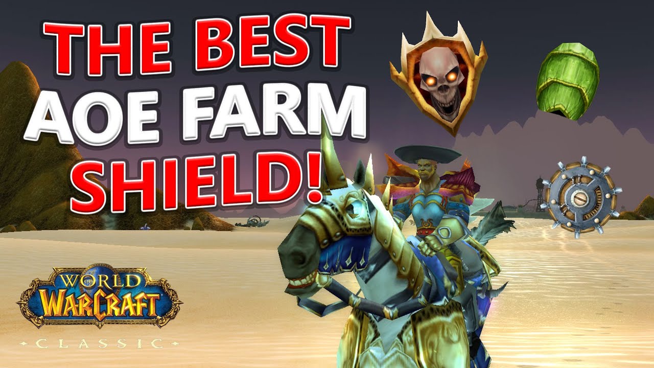 WoW Classic - The BEST Shield for Paladin AOE Farming!