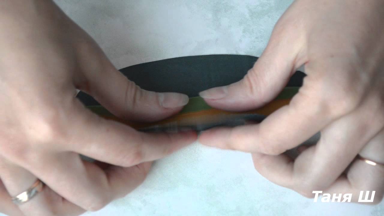ПОЛИМЕРНАЯ ГЛИНА Трость Перо павлина Cane peacock feather from polymer clay