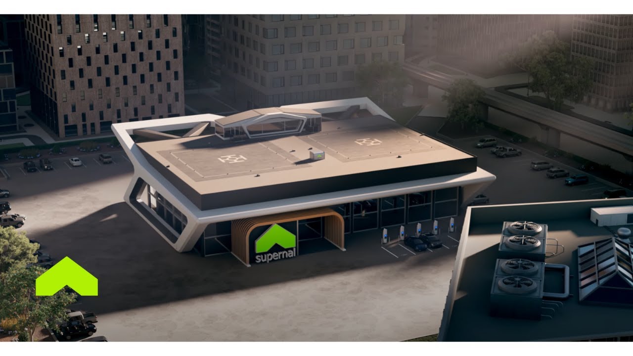 Supernal Vertiport - A Mobility Hub Experience | CES 2024 | Supernal