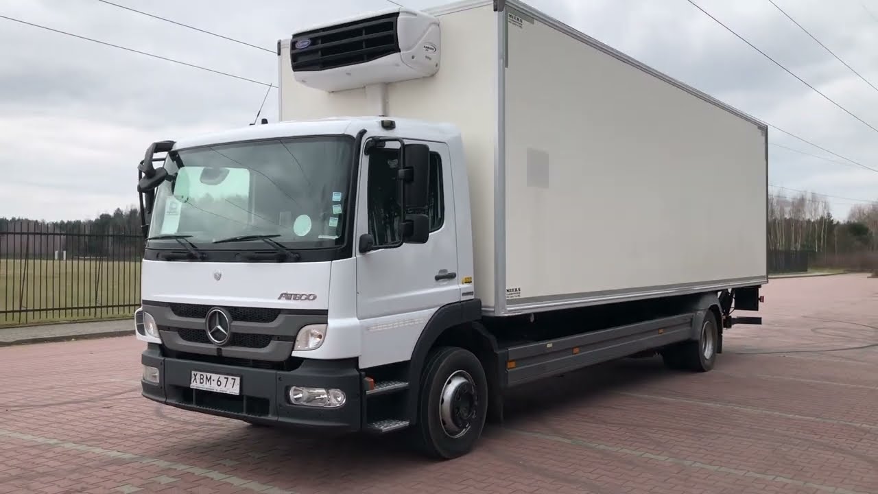 MERCEDES BENZ ATEGO 1222 IZOTERMA SPROWADZONY EURO 5