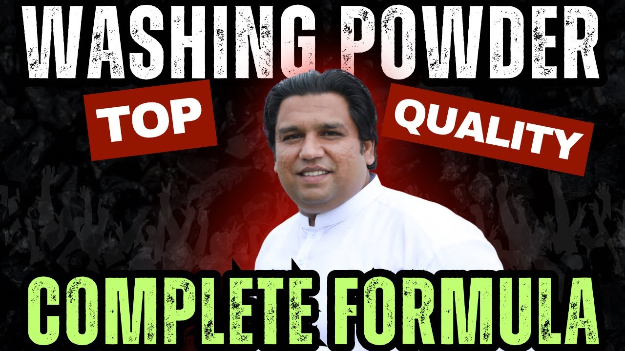 Detergent Washing Powder Making Process -  Surf Business Manufacturing - Complete Formula Guide!!!!