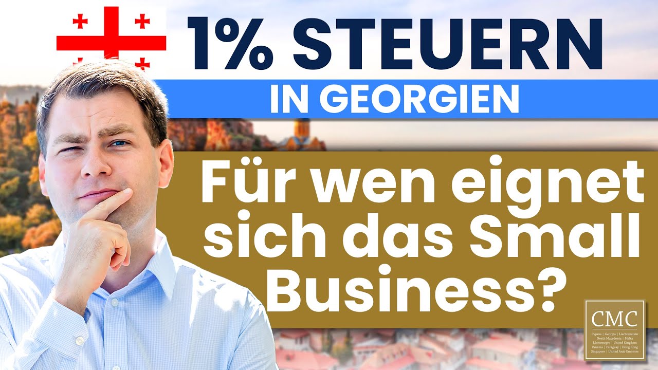 Eignet sich das Small Business f&uuml;r dich? #SmallBusinessGeorgien #1ProzentSteuern
