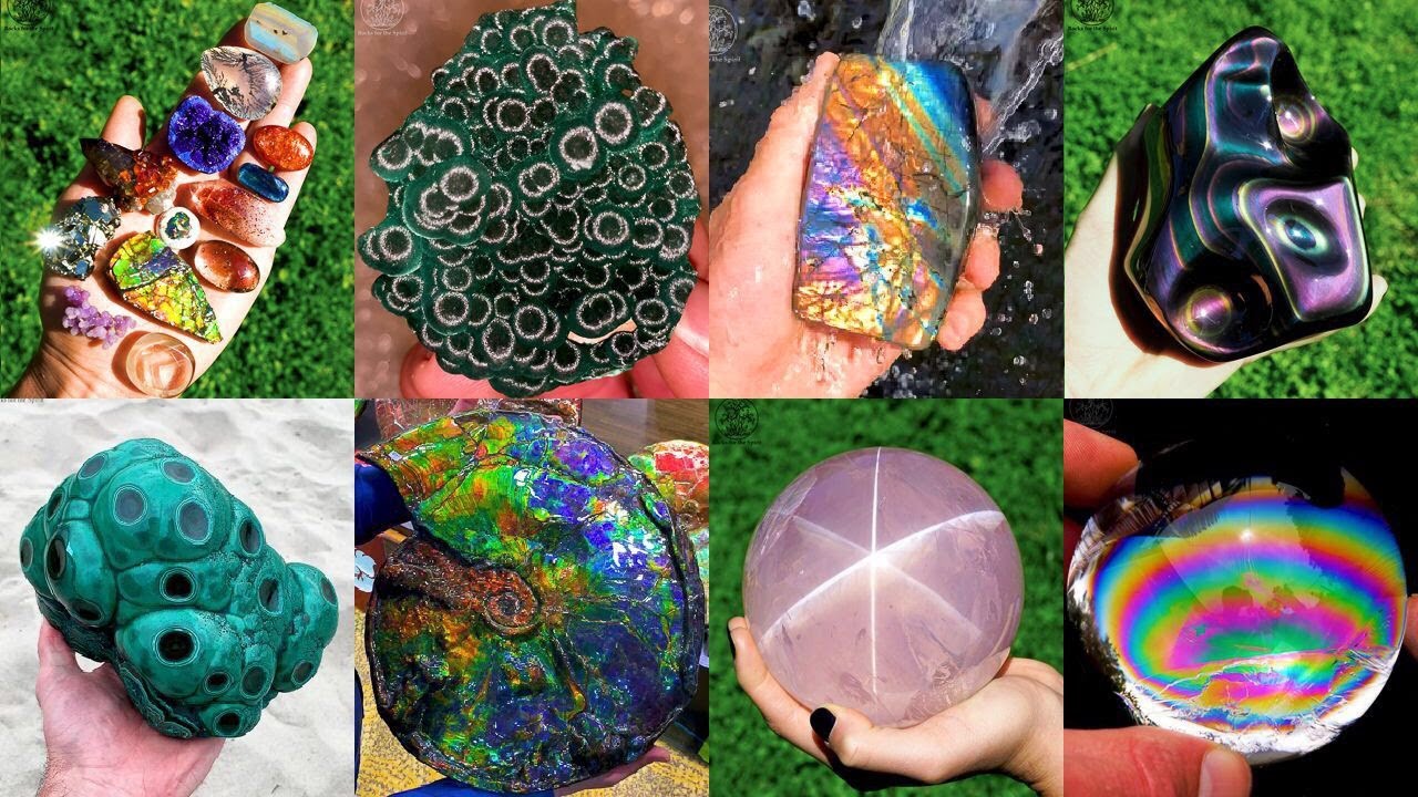 Beautiful Crystal & Mineral Identification