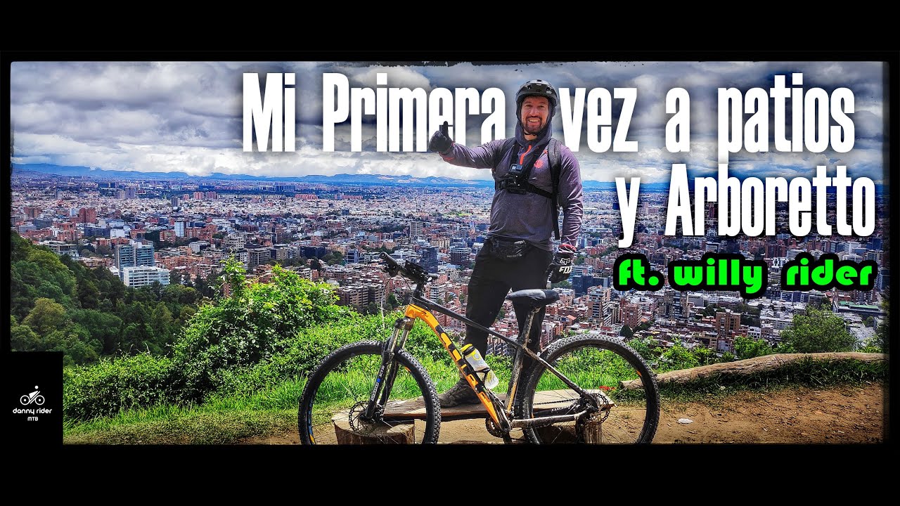Rodada en bici al alto de Patios y Arboretto - La primera vez de Willy