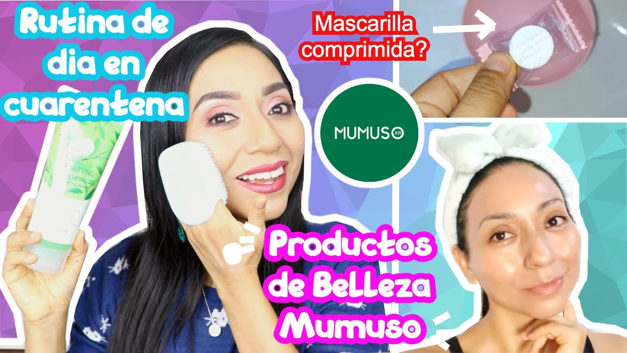 RUTINA DE DIA EN CUARENTENA🌟Usando Productos de belleza de mumuso🌟Valen la pena?🌟 @maglambym