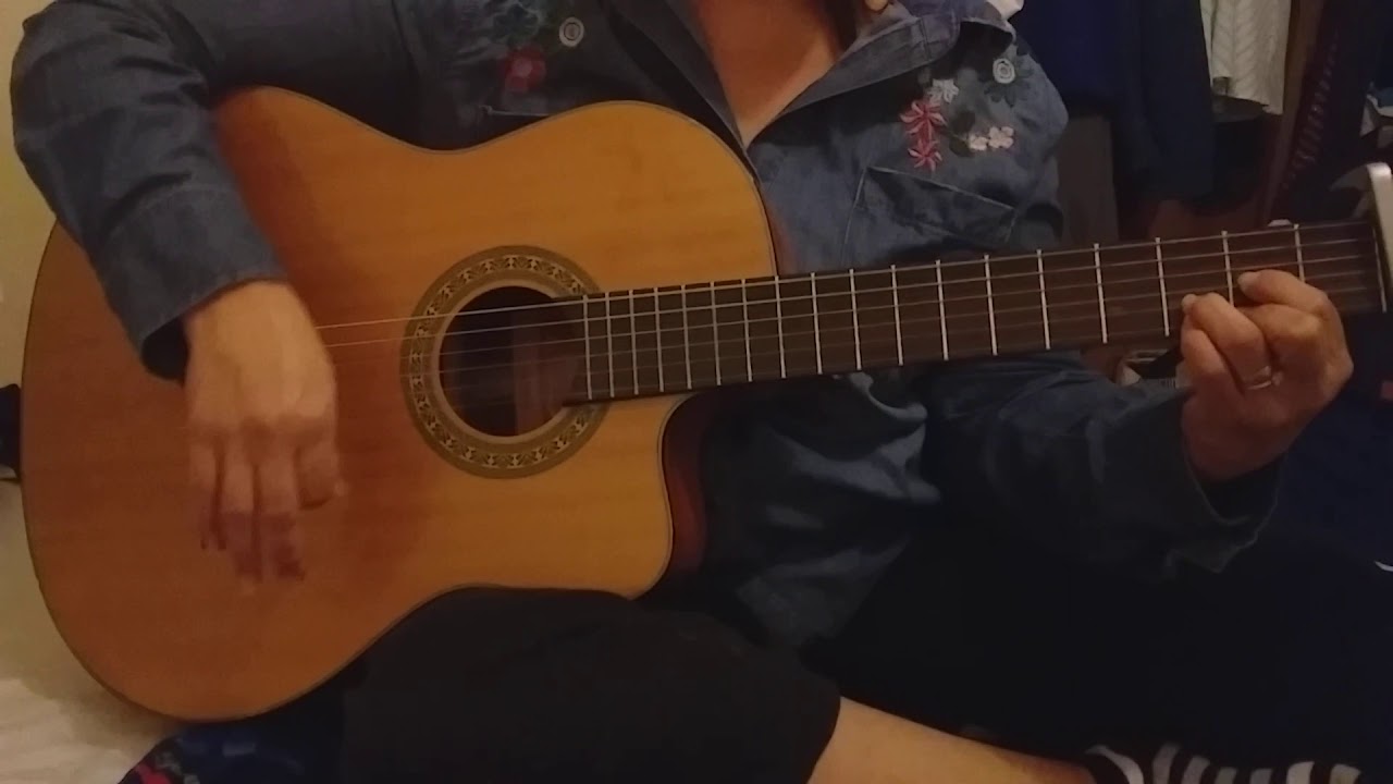 Un mensaje al mundo,  tutorial de guitarra