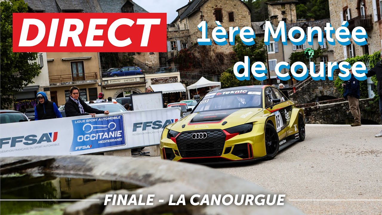 #Direct : 1ère Montée de course de la Finale des courses de côte - La Canourgue 2025