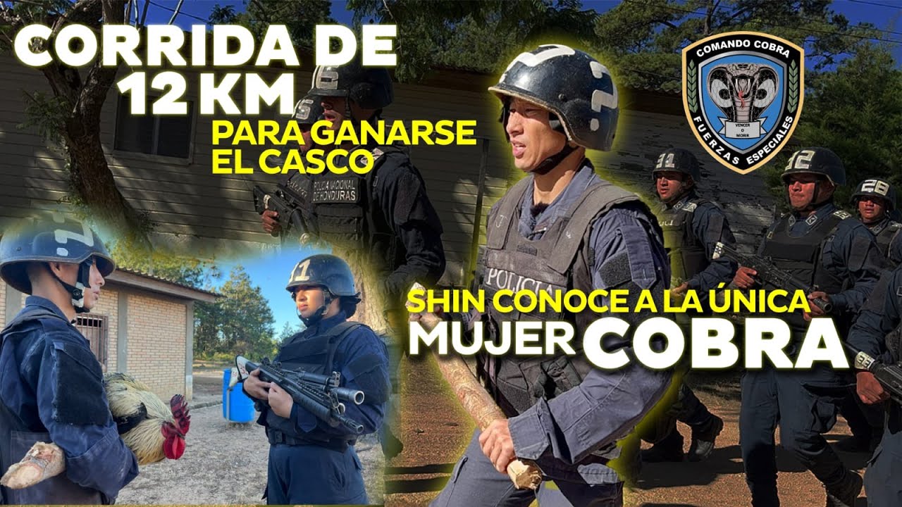 SHIN FUJIYAMA CORRE 12 KM PARA GANARSE EL CASCO-EPISODIO II RETO COMANDO COBRA