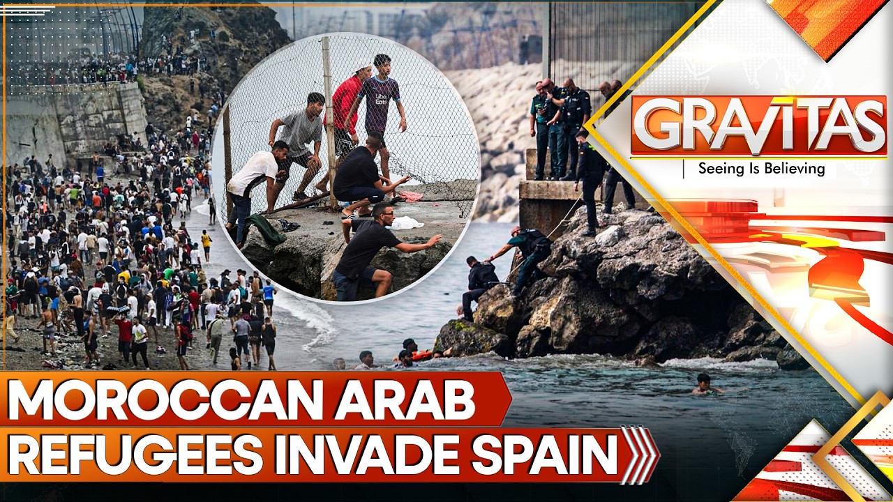 LIVE: Moroccan Arab Refugees Invade Spain, Over 40 Killed  | Spain Border Crisis | Gravitas