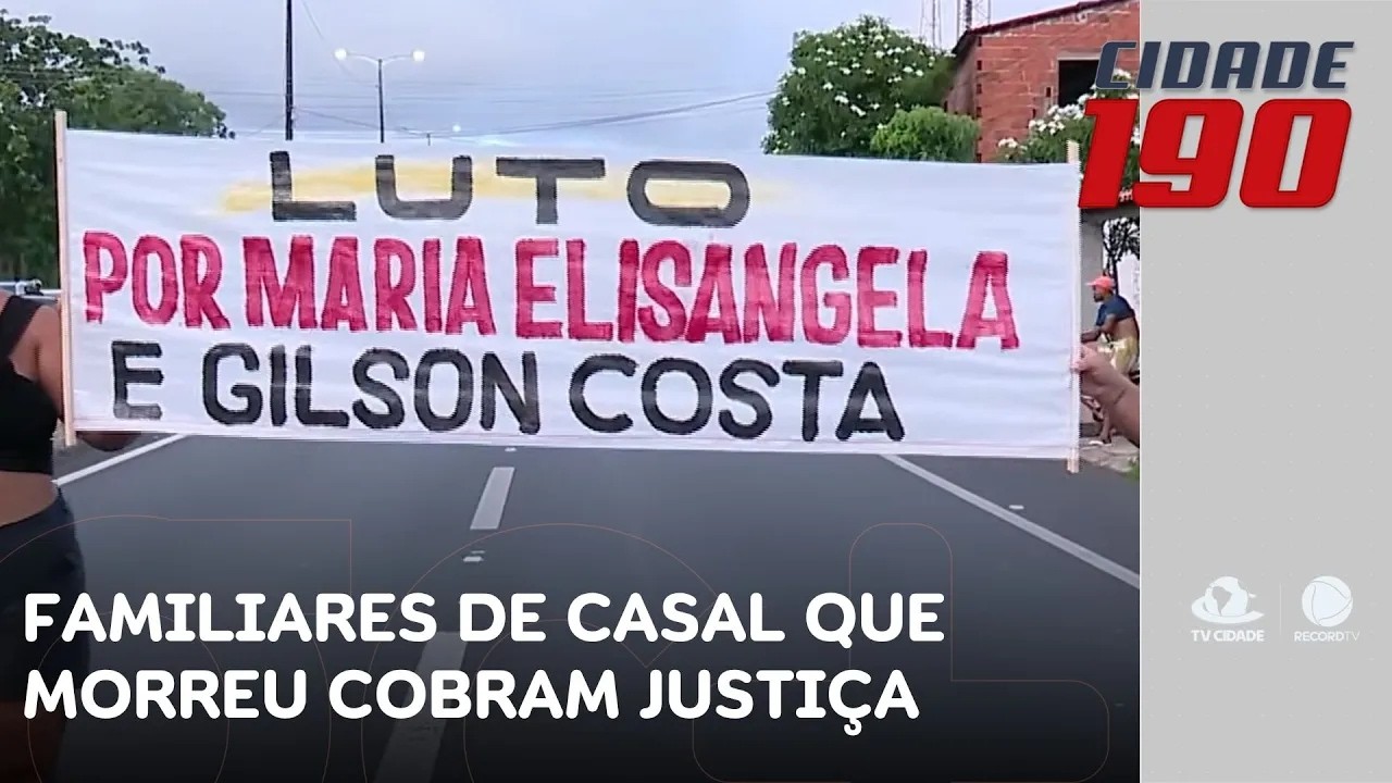 Familiares e amigos de casal que morreu na CE 065 cobram redutores de velocidade | Cidade 190