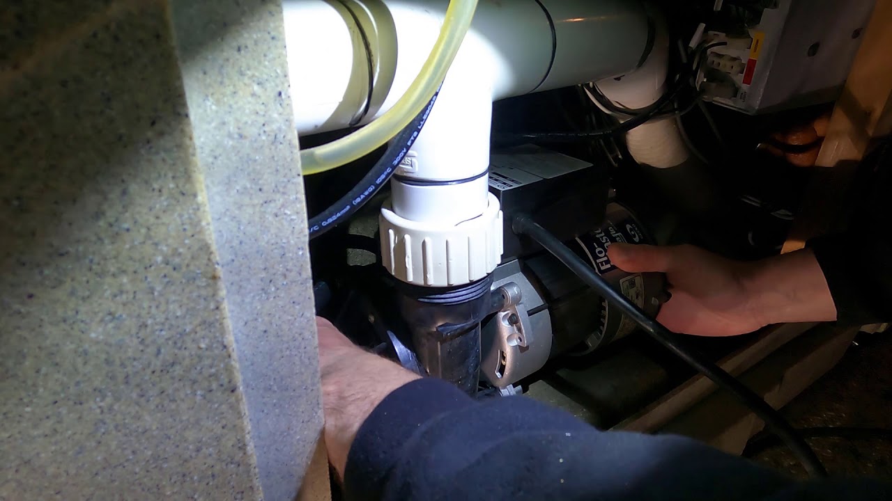 Life Smart hot tub pump replacement