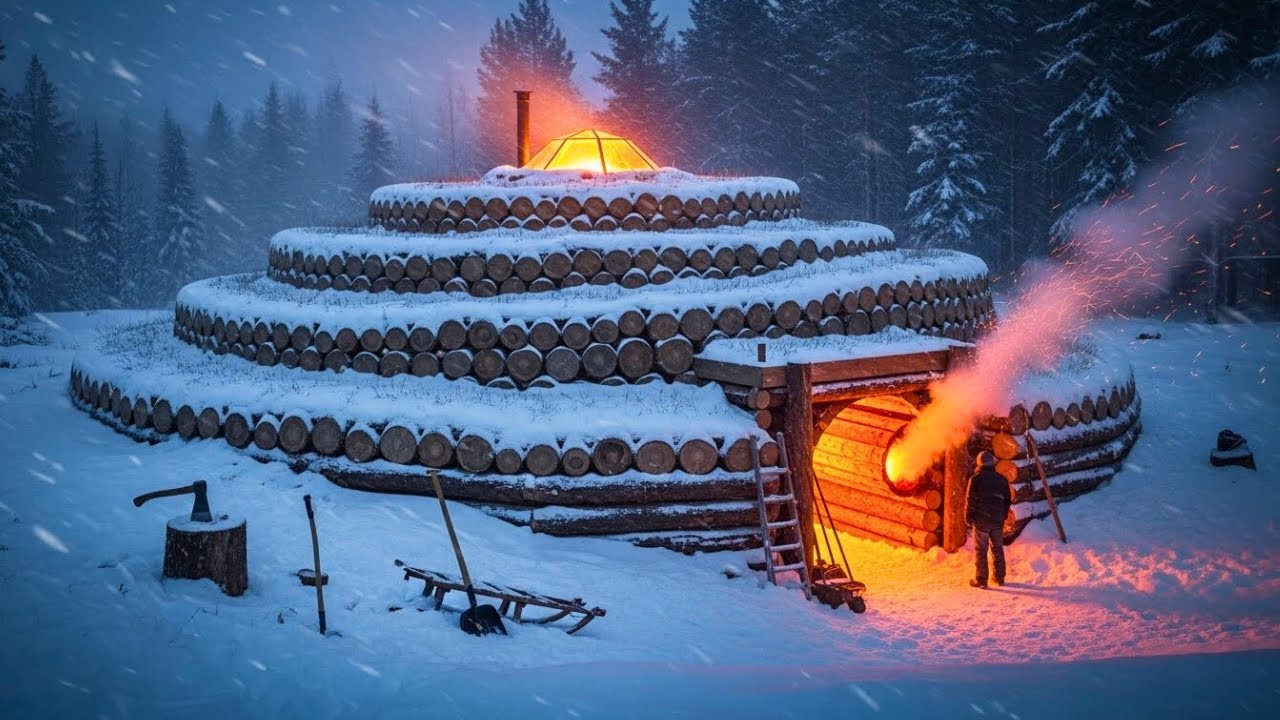 Birch & Moss vs BLIZZARD — Can This Cabin Survive