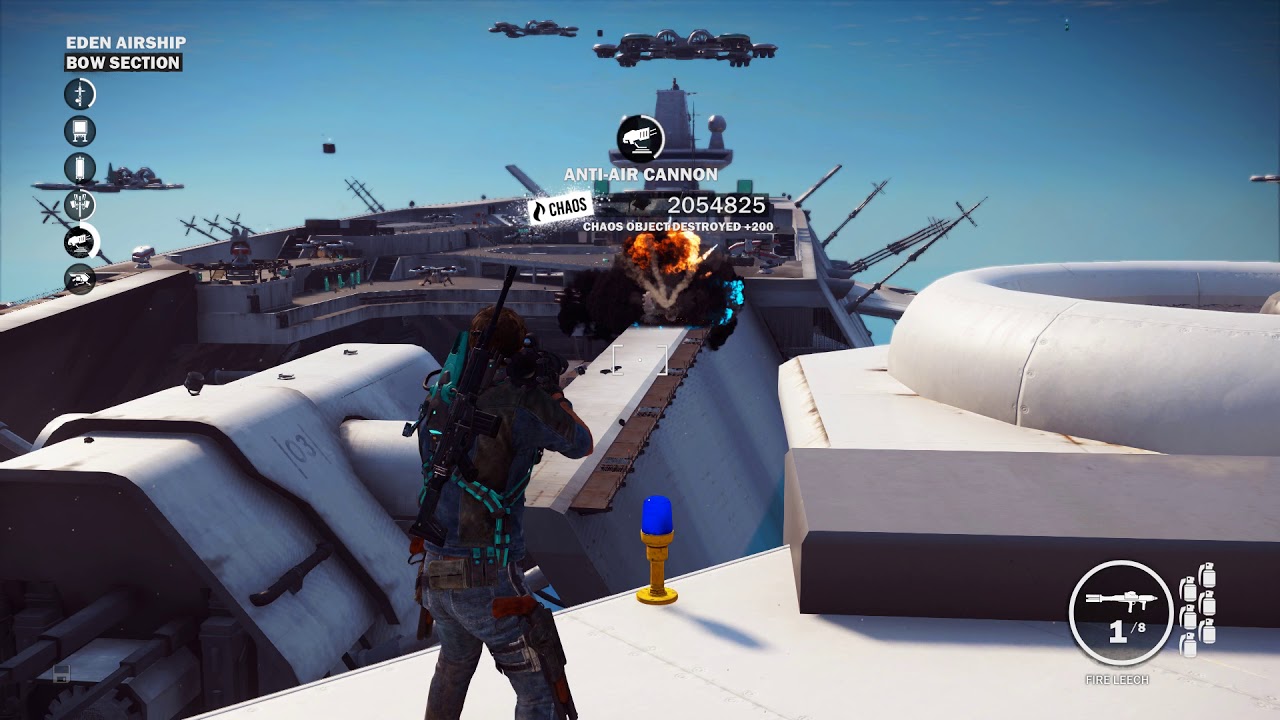 [PC] Just Cause 3 Sky Fortress Eden Outpost - Bow Section