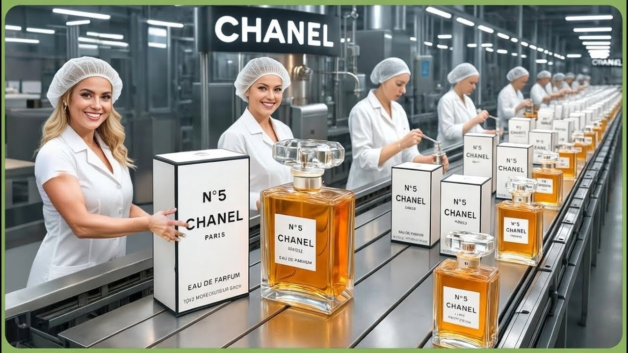 How Perfume Is Made – Inside Luxurious Perfume Processing Factory