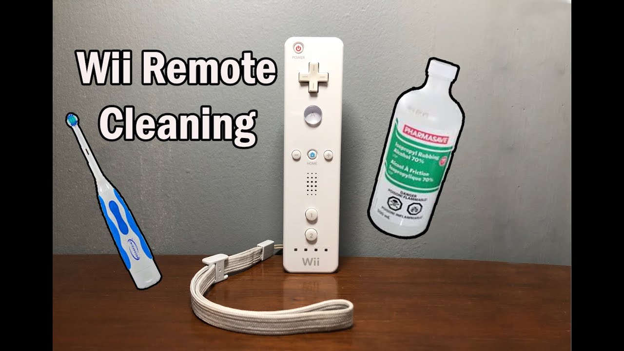 Wii Remote Cleaning