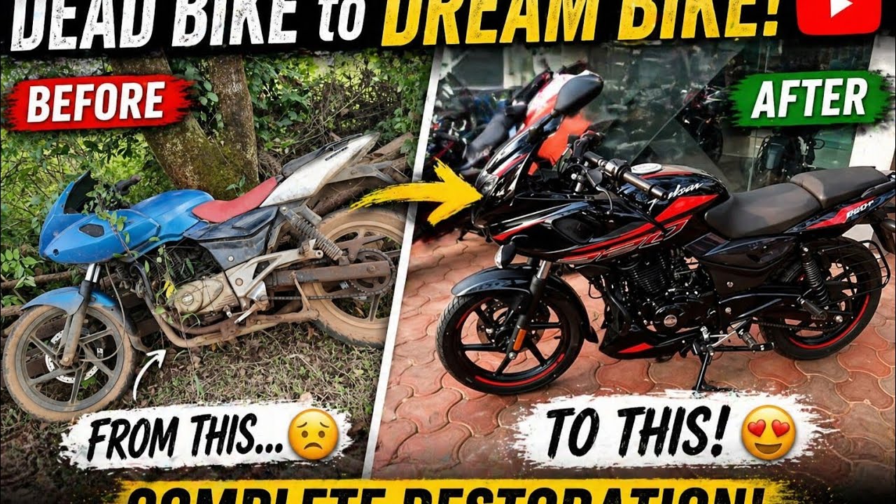 REBUILDING A BAJAJ PULSAR 220 || Pulsar 220f Restoration