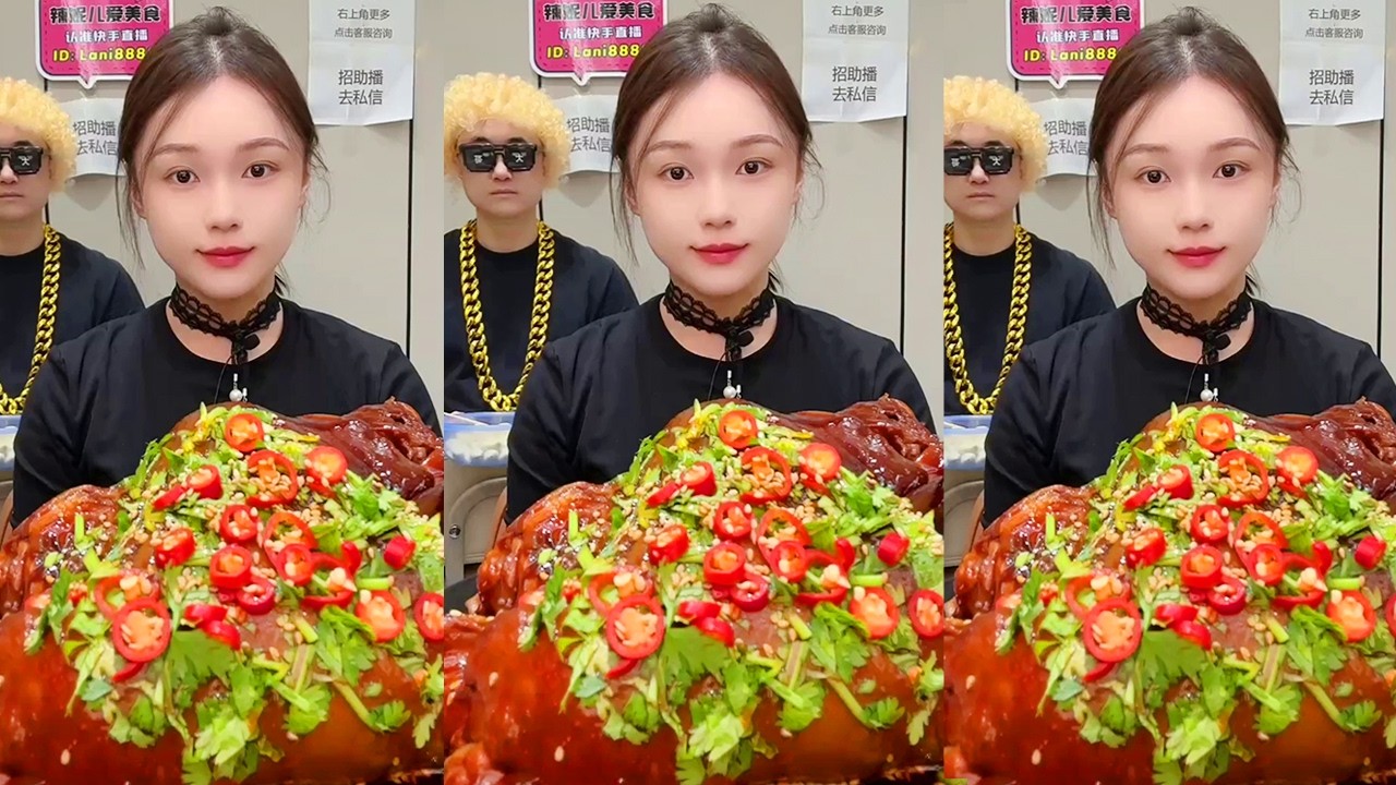😱🥩Giant & Spicy Food Platter –Tiger Skin Pork Knuckle丨 Mukbang for True Foodies!🔥