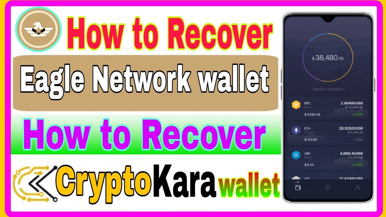How to Recover Eagle Network Wallet || How to Recover Crypto Kara Wallet|| Eagle Wallet Recovery