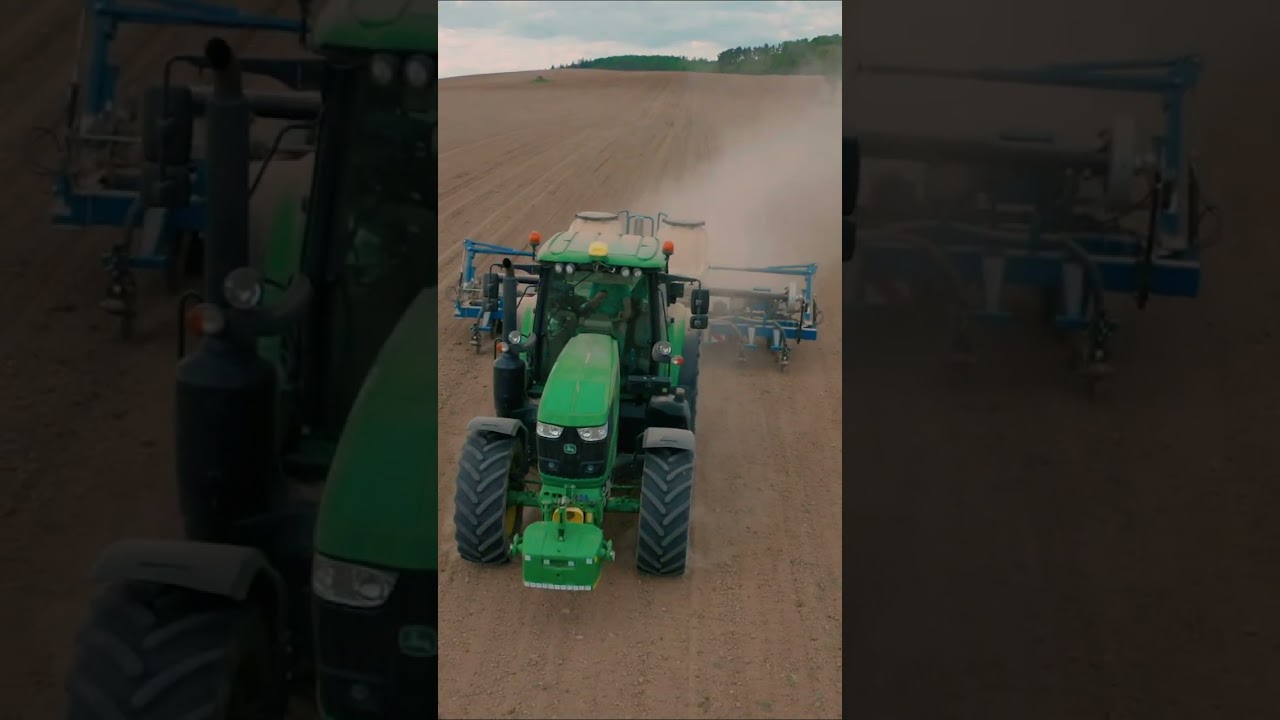 Sejba kukurice John Deere 6190m, Kinze 3500