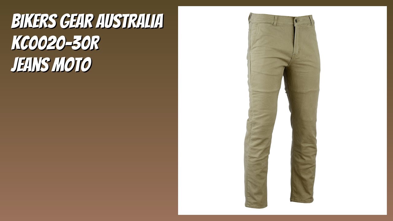 AVIS (2026) : Bikers Gear Australia KC0020-30R Jeans Moto. DÉTAILS