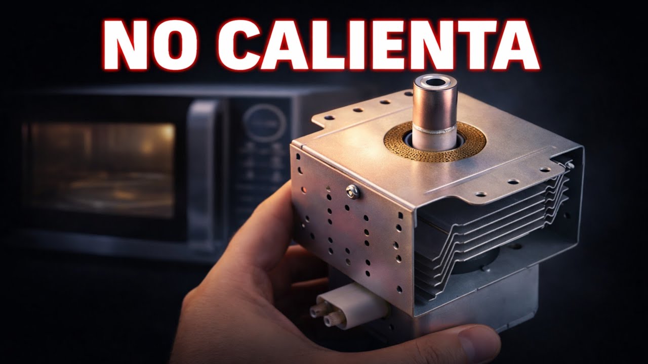 MICROONDAS ENCIENDE, pero NO CALIENTA