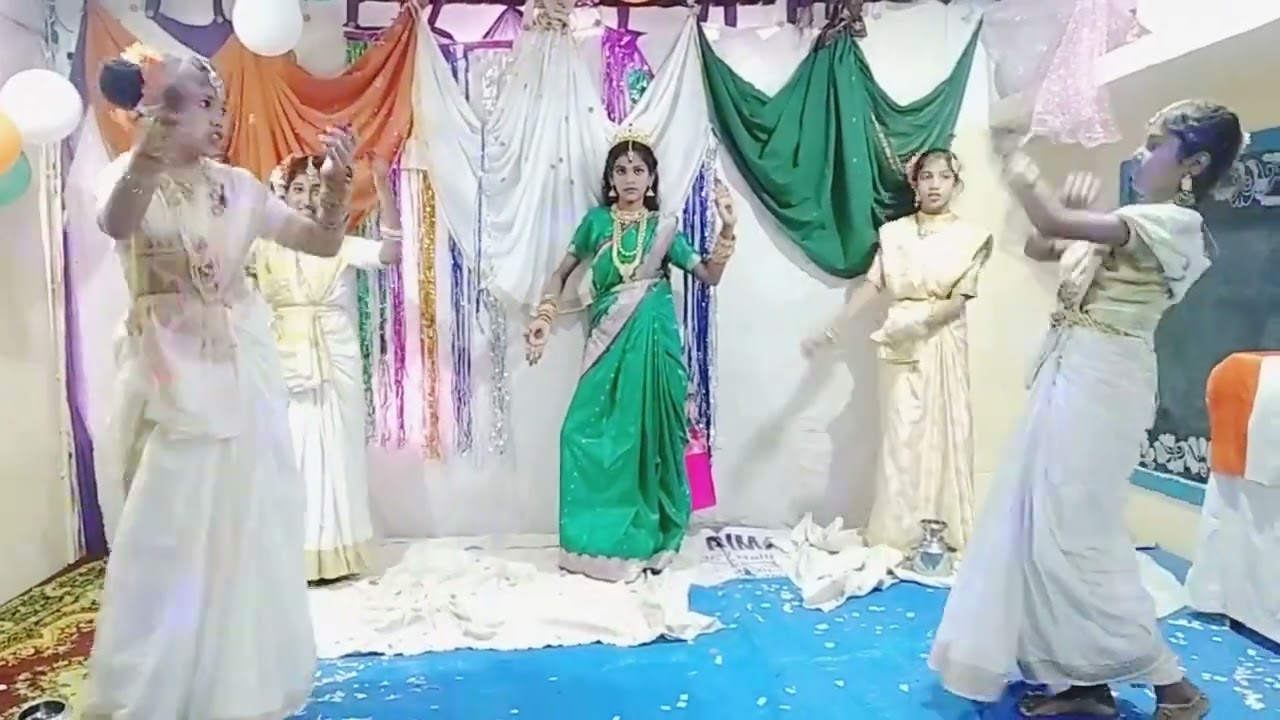 vidya jyothi english school d.j halli | independence day | 6 std students performing 2022