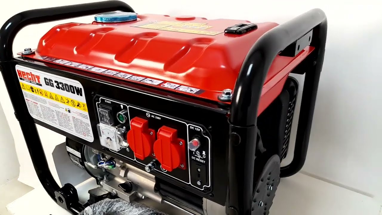 Генератор бензиновый HECHT GG 3300W - новинка уже на складе