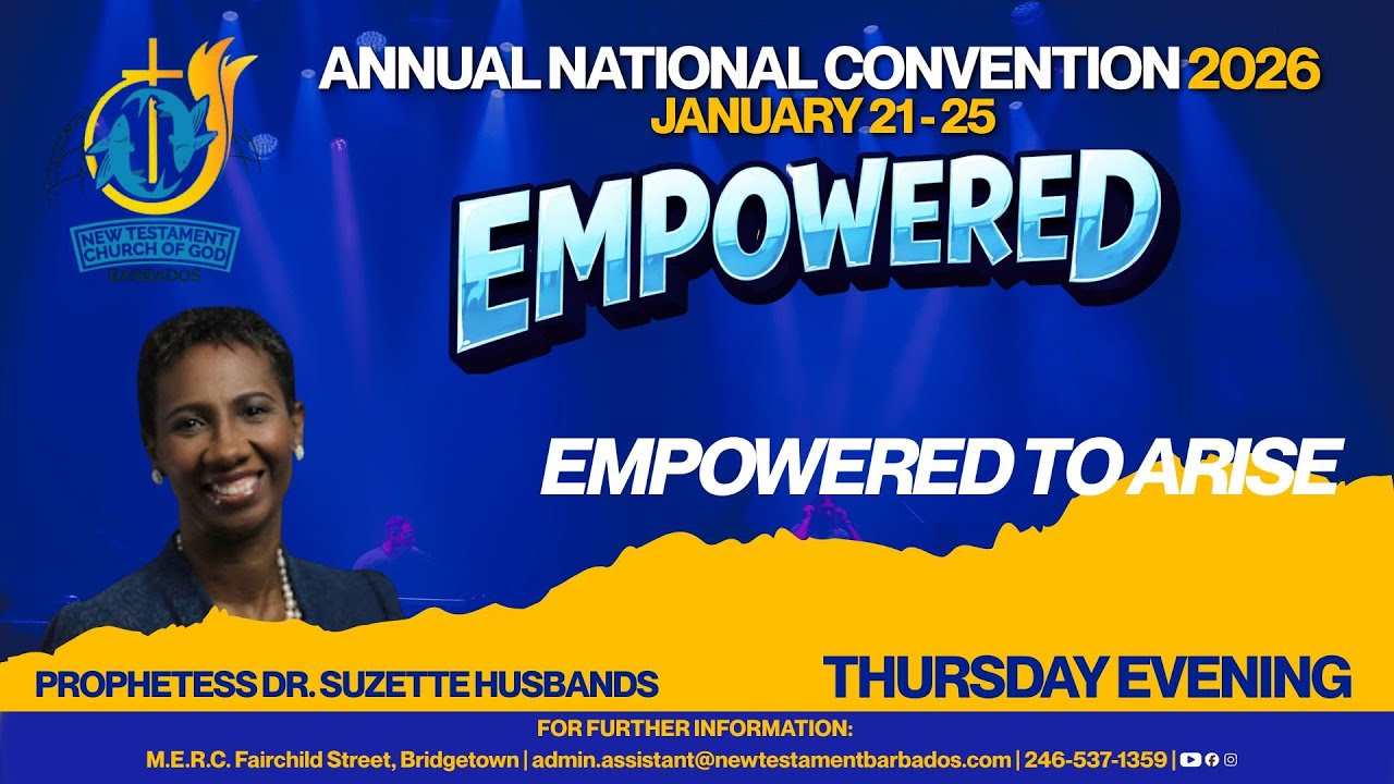 Thursday 22nd January 2026 - Empowered to Arise