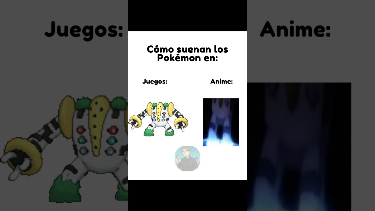 C&oacute;mo suenan los Pok&eacute;mon en Juegos y Anime. Parte 3 #pokemon #clips #memes