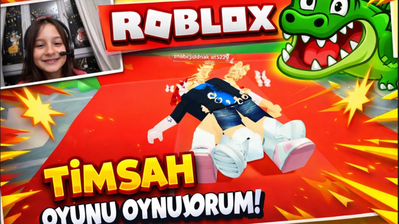 BU TİMSAH ÇOK TEHLİKELİ! 😱 Roblox Timsah Oyununda Hayatta Kaldım!