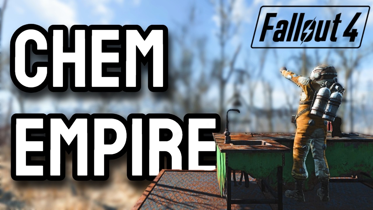 Fallout 4 Survival, But I Create a Chem Empire