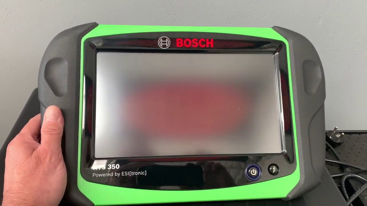 Scanner KTS350 da Bosch , principais funções e características da nossa nova aquisição .