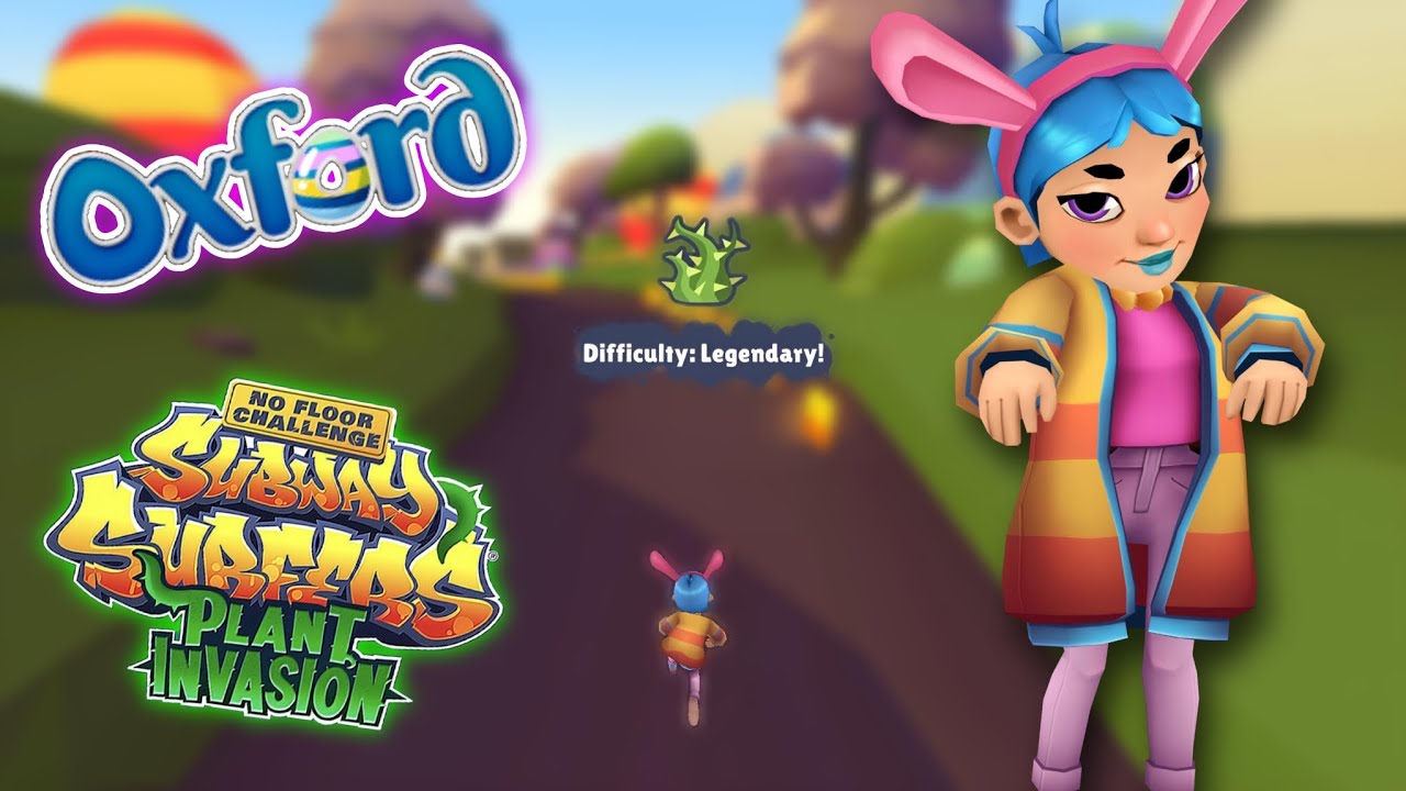 NEW PLANT INVASION - NO FLOOR CHALLENGE TRAVELLING TO OXFORD 2022 : SUBWAY SURFERS 3.32 UPDATE