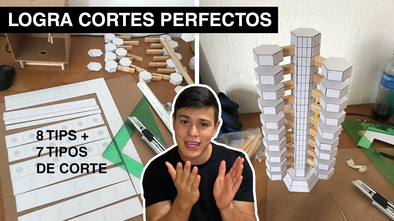 ¿Cómo hacer cortes finos / prolijos en maquetas? | ARQUITECTURA