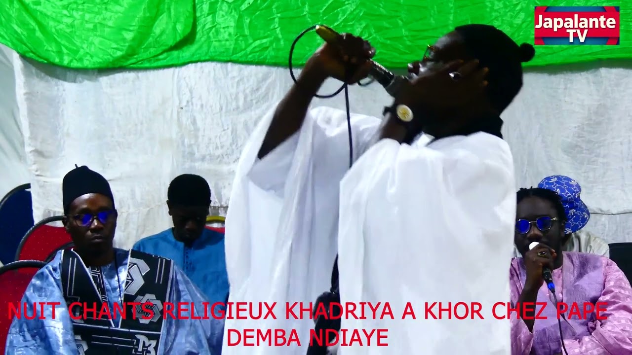 NUIT CHANTS RELIGIEUX A KHOR  CHEZ PAPA DEMBA NDIAYE