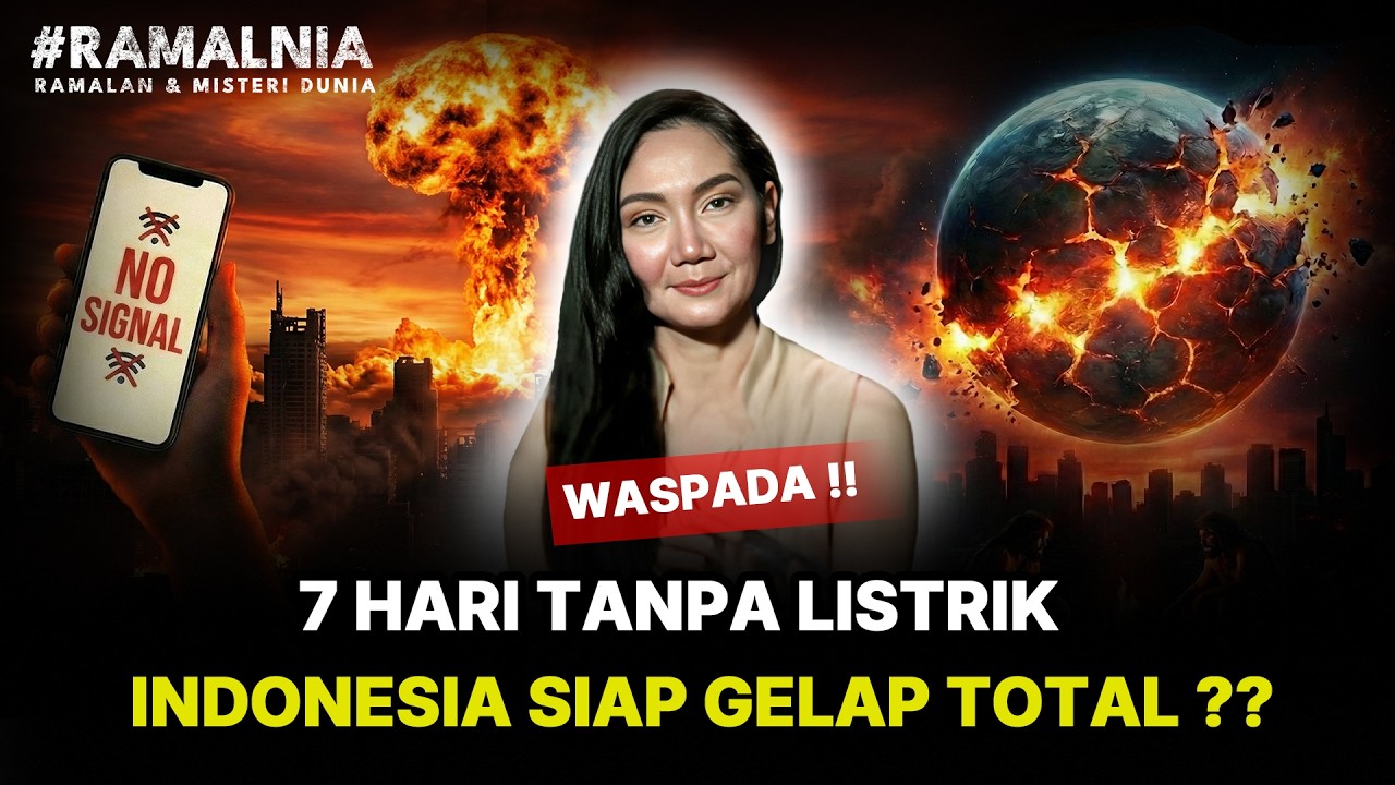 🔴7 HARI TANPA LISTRIK‼️RAMALAN ANCAMAN PERANG DUNIA 3 BISA MENGGUNCANG INDONESIA‼️😱#RAMALNIA
