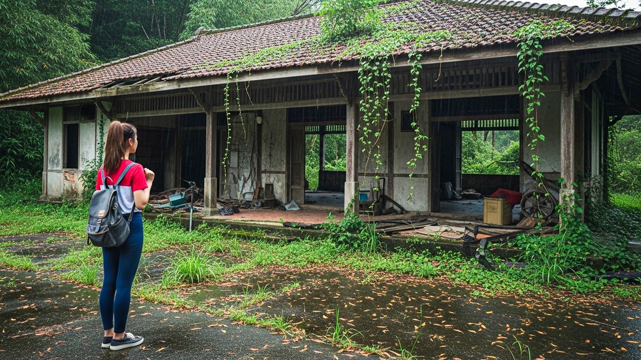 Time-lapse video: Young woman transforms dilapidated, abandoned, and filthy houses into cozy