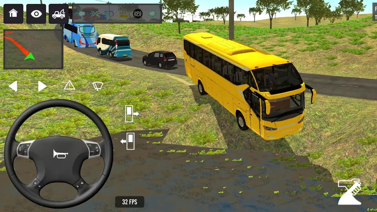 Part -4935 | Bus Simulator Indoneshia | Bus Wala Game | 2024 Bus Simulator Indoneshia #bus 