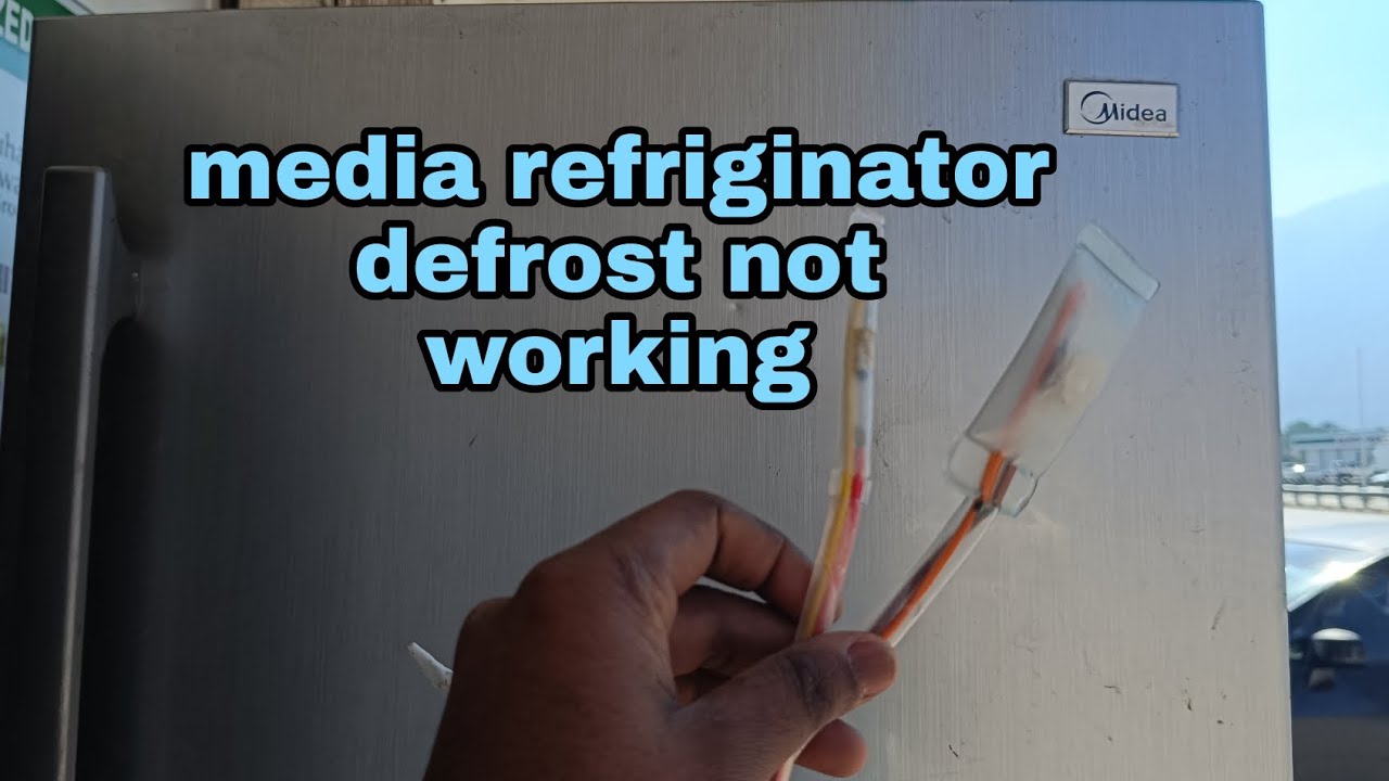 media refriginator defrost sensor not working #washingmachine #fridge #repair #toshiba