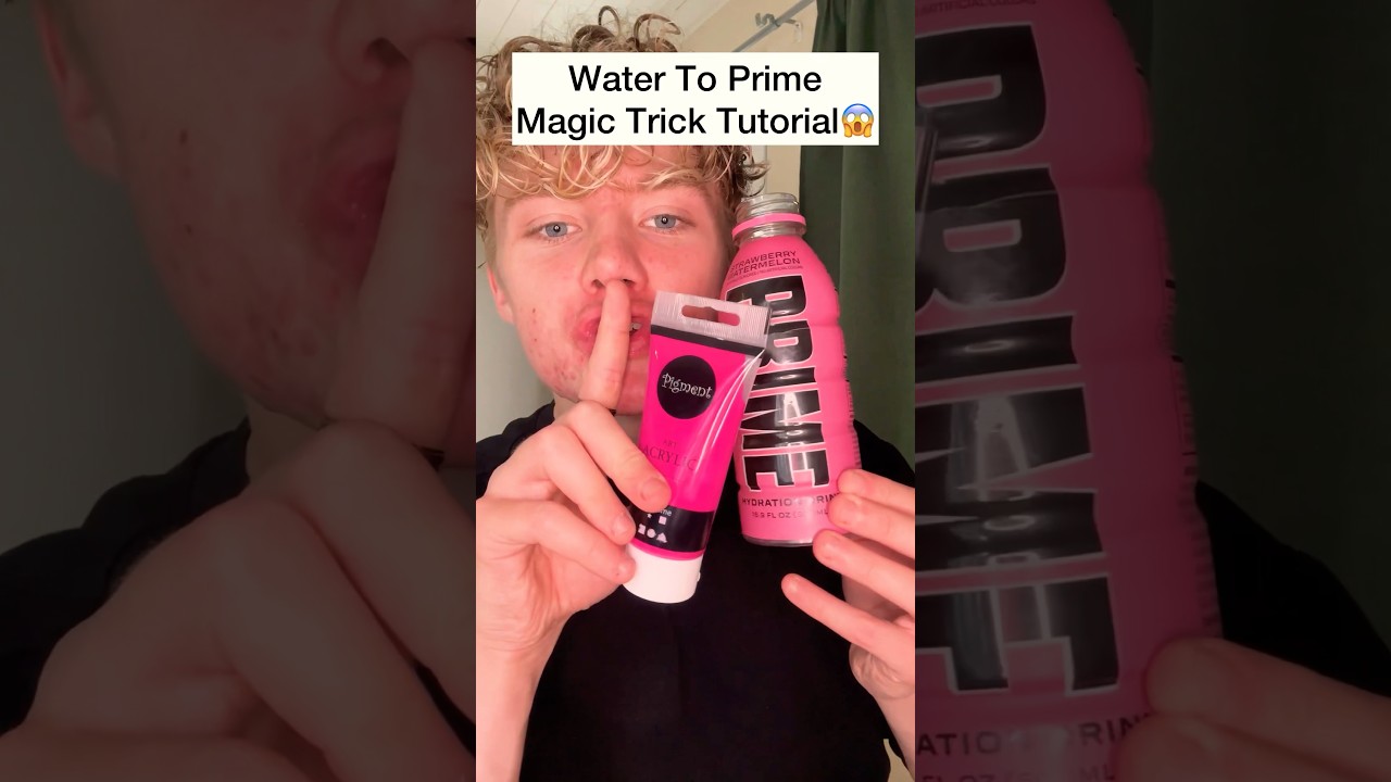 Crazy Prime Magic Trick Revealed!😳 #magic #magician #viral #prime #shortsvideo #shorts