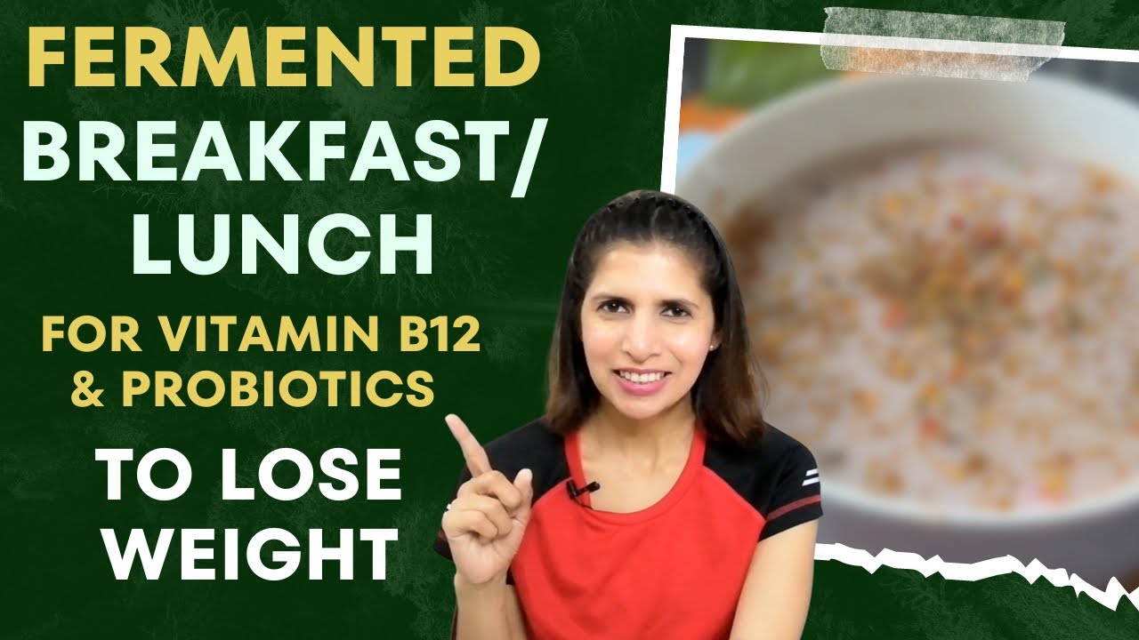 Fermented Breakfast / Lunch Millet Recipe | Vitamin B12 | Probiotic Food | Weight Loss | Ragi Ambali