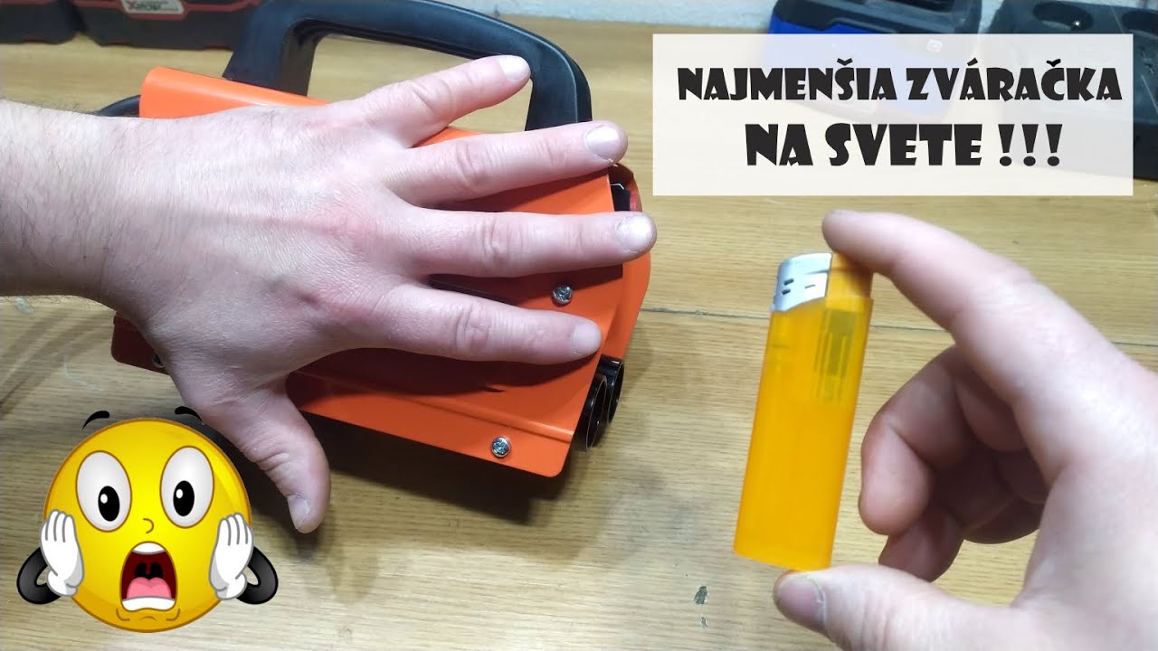 Najmenšia zváračka na svete ❗❗❗Aké elektródy to dokáže utiahnuť 2 - 2.5 - 3.2?
